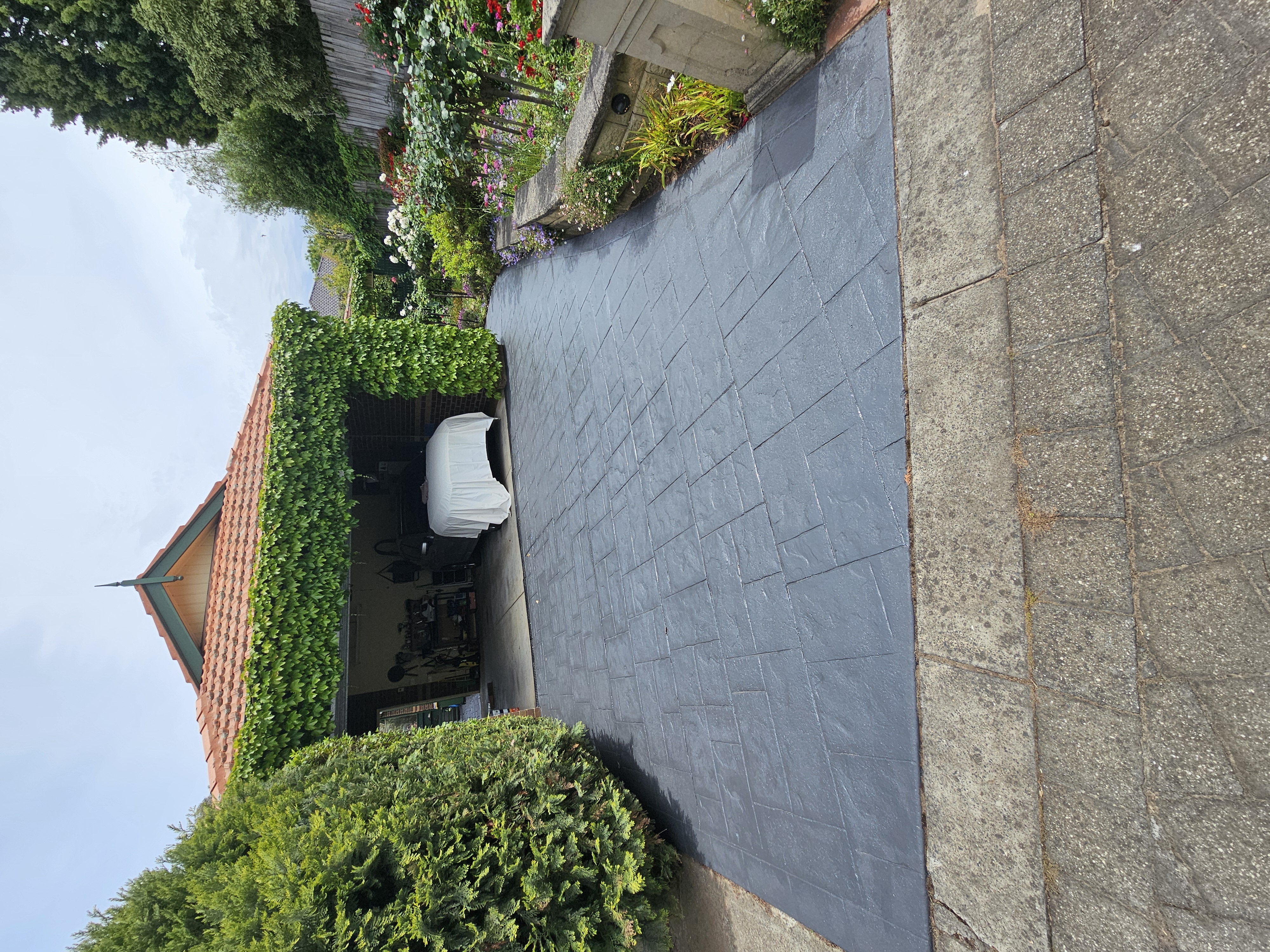 Feature wall painting with textured finish, Moonee Ponds Melbourne